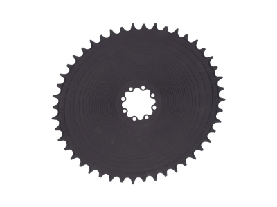 GARBARUK Kettenblatt Oval 1-fach narrow-wide für SRAM 8-Loch Aero | matt-schwarz 54 Zähne