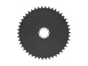 GARBARUK Chainring round 1-speed narrow-wide for SRAM 8-Bolt Aero | matte-black 40 Teeth