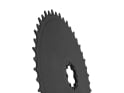 GARBARUK Chainring round 1-speed narrow-wide for SRAM 8-Bolt Aero | matte-black 54 Teeth