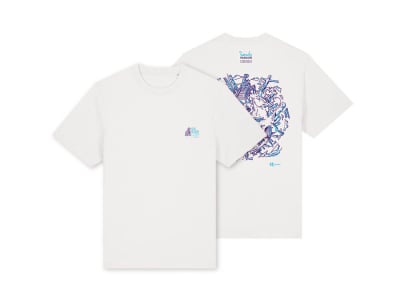 R2BIKE T-Shirt GRAVEL Passion | off white