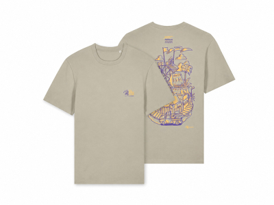 R2BIKE T-Shirt DIRT Passion | stone M