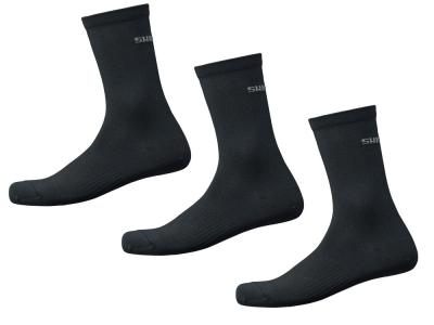 SHIMANO Socks Performance | black | 3 Pairs L-XL (45-48)