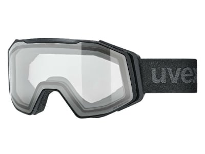 UVEX Sportbrille gravity bike | black matt / clear