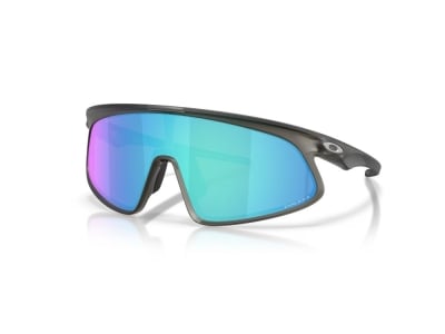 OAKLEY Sonnenbrille RSLV 141 Matte Grey Smoke | Prizm Sapphire OO9524D-040