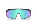 OAKLEY Sonnenbrille RSLV 141 Matte Grey Smoke | Prizm Sapphire OO9524D-040