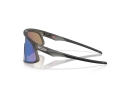 OAKLEY Sonnenbrille RSLV 141 Matte Grey Smoke | Prizm Sapphire OO9524D-040