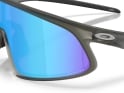OAKLEY Sonnenbrille RSLV 141 Matte Grey Smoke | Prizm Sapphire OO9524D-040