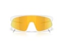 OAKLEY Sonnenbrille RSLV 141 Matte White | Prizm 24K OO9524D-0341
