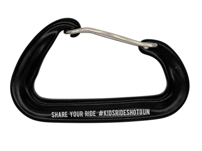 KIDS RIDE SHOTGUN Carabiner for MTB Tow Rope
