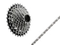 WEAR SET 12-speed SRAM Force XG-1270 Cassette + SRAM Force Chain 12- / 13-speed Flattop E1 126 links | silver 10 - 28 Teeth