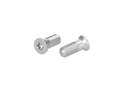 CARBON-TI Rear Derailleur Pulley Bolt Set X-Jockey 12/12 for Shimano Dura-Ace 9200 | silver