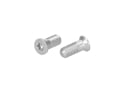 CARBON-TI Rear Derailleur Pulley Bolt Set X-Jockey 12/12 for Shimano Dura-Ace 9200 | silver