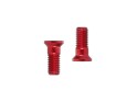 CARBON-TI Rear Derailleur Pulley Bolt Set X-Jockey 12/12 for Shimano Dura-Ace 9200 | red