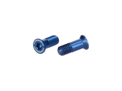 CARBON-TI Rear Derailleur Pulley Bolt Set X-Jockey 12/12 for Shimano Dura-Ace 9200 | blue