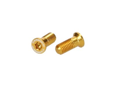 CARBON-TI Rear Derailleur Pulley Bolt Set X-Jockey 12/12 for Shimano Dura-Ace 9200 | gold