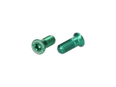 CARBON-TI Rear Derailleur Pulley Bolt Set X-Jockey 12/12 for Shimano Dura-Ace 9200 | green