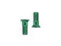 CARBON-TI Rear Derailleur Pulley Bolt Set X-Jockey 12/12 for Shimano Dura-Ace 9200 | green