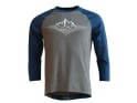 ZIMTSTERN 3/4 Jersey PureFlowz | dusty olive / french navy M