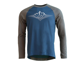 ZIMTSTERN Jersey PureFlowz langarm | french navy / dusty...