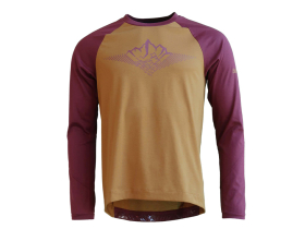 ZIMTSTERN Jersey PureFlowz langarm | golden brown /...