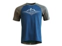 ZIMTSTERN Jersey PureFlowz kurzarm | french navy / dusty olive M