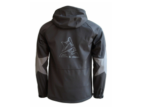 ZIMTSTERN Jacke Shelterz | pirate black / gun metal
