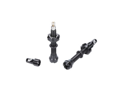 WOLF TOOTH Tubeless Valve Stem Kit | black 80 mm