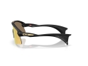 OAKLEY Sonnenbrille Stunt Devil S GRIDIRON COLLECTION Matte Black Splatter | Prizm 24K OO9518-1336