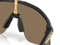 OAKLEY Sonnenbrille Stunt Devil S GRIDIRON COLLECTION Matte Black Splatter | Prizm 24K OO9518-1336