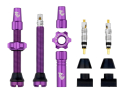 WOLF TOOTH Tubeless Valve Stem Kit | ultraviolet purple 44 mm