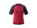 ZIMTSTERN Kinder Trikot PureFlowz | jester red / french navy M (140)
