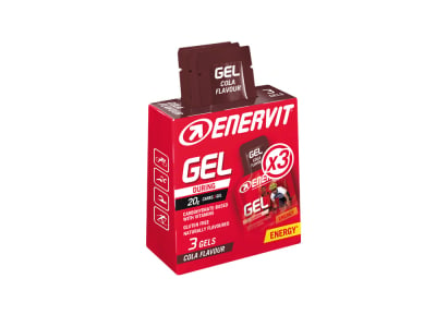 ENERVIT Energy Gel During Cola | 3 x 25 ml