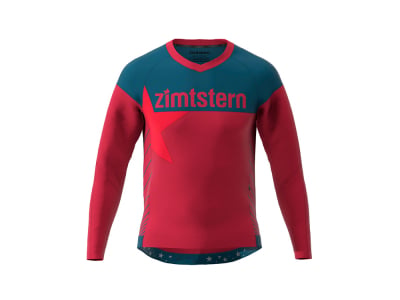 ZIMTSTERN Kinder Trikot Bulletz langarm | jester red / french navy S (128)