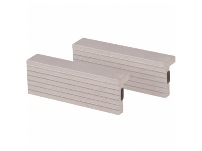 CYCLUS TOOLS Alu-Schonbacken für Schraubstock magnetisch 100 mm grob (2 Stück)