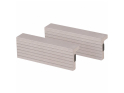 CYCLUS TOOLS Alu-Schonbacken für Schraubstock magnetisch 100 mm grob (2 Stück)
