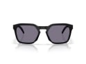 OAKLEY Sonnenbrille HSTN SQ Matte Black | Prizm Grey OO9533-0154