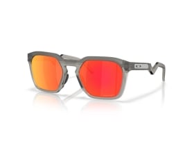 OAKLEY Sonnenbrille HSTN SQ Matte Grey Smoke | Prizm Ruby...