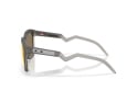 OAKLEY Sunglasses HSTN SQ Matte Grey Smoke | Prizm Ruby OO9533-0254