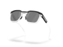 OAKLEY Sonnenbrille HSTN SQ Matte Black | Prizm Black Polarized OO9533-0654