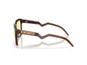 OAKLEY Sunglasses HSTN SQ 100 THIEVES COLLECTION Dark Amber | Prizm Gaming OO9533-1054