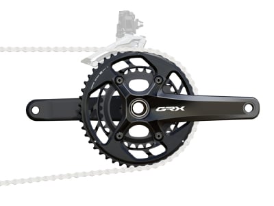 SHIMANO GRX Crankset FC-RX820-2 | 2x12-speed 165 mm