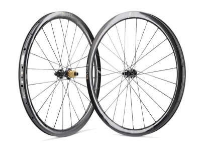 PI ROPE Wheelset 28" Road Light Strada 36 | Black Premium Edition Shimano Micro Spline