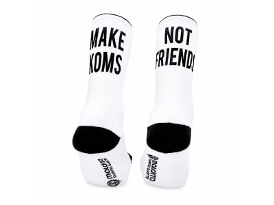 MALDITA BUENA SUERTE Socks Make Koms | white L | 41-43