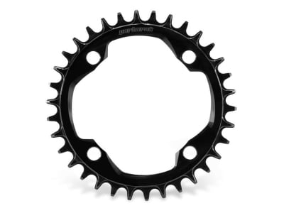 GARBARUK Kettenblatt Round 1-fach narrow-wide LK 104 mm 30 Zähne schwarz - B-WARE