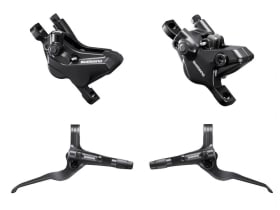 SHIMANO Disc Brake 4-Pistons BR-MT420 + 2-Pistons...