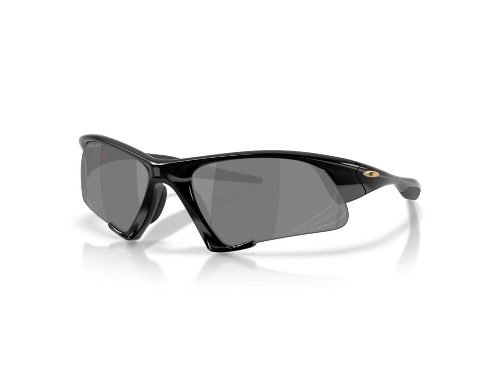 OAKLEY Sunglasses Suture Jacket Polished Black | Prizm Black Polarized