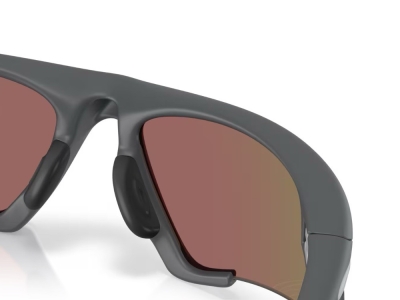 OAKLEY Sunglasses Suture Jacket Matte Carbon | Prizm Sapphire Polarize