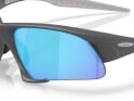 OAKLEY Sonnenbrille Suture Jacket Matte Carbon | Prizm Sapphire Polarized OO9532-0264