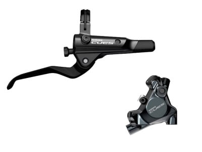 SHIMANO CUES Scheibenbremse 2-Kolben BL-U8000 + BR-U8010 Flatmount | Hinterrad