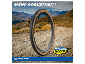 MICHELIN Reifen Power Gravel 29 x 2,25 schwarz / braun